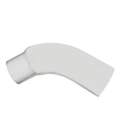 UPPB379-E58-65-Chrome 58 Degree Angled Exhaust Elbow For Peterbilt 379 - 6" OD To 5" OD