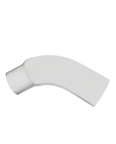 UPPB379-E58-65-Chrome 58 Degree Angled Exhaust Elbow For Peterbilt 379 - 6" OD To 5" OD