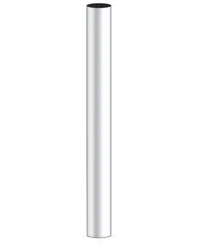 UPS1-5-060-5" Straight Plain Bottom Exhaust - 60" L