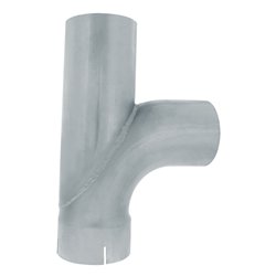 UPY90-5-16-Universal Aluminized 5" Y Pipe - 11-1/2" W X 16-1/4" L