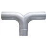 UPYA-5-02A-Universal Aluminized 5" Y Pipe - 25" W X 14" L