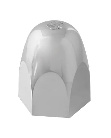 GG10023 - CR. PLASTIC NUT COVER W/ S.S. CLIP 1.5"X2-7/16"