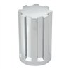 GG10222 - CR. PLASTIC GEAR PUSH-ON NUT CVR 33MM X 3-1/2"H