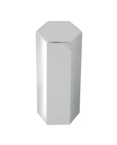 GG10224 - CR. PL. HEX FLAT TOP PUSH-ON NUT CVR 33MM X 5"H