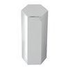 GG10224 - CR. PL. HEX FLAT TOP PUSH-ON NUT CVR 33MM X 5"H