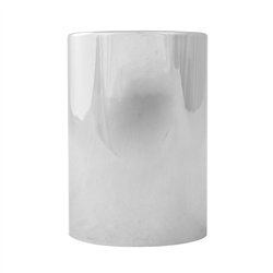GG10244 - CR. PLASTIC CYLINDER SCREW-ON NUT COVER 33MM X 3-1/2"H