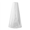GG10248 - CR. PLASTIC CONE FLAT TOP SCREW-ON NUT CVR 33MM X 4"H