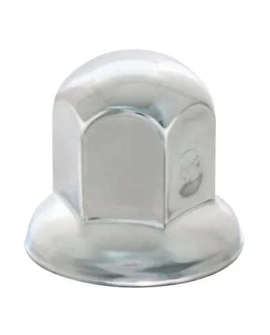 GG10249 - CR. STEEL PUSH-ON NUT COVER W/ FLANGE 33MM X 2-1/2"