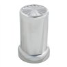 GG10259 - CR. PL. PIN WHEEL PUSH-ON NUT CVR W/FLANGE 33MMX3-3/8"