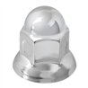 GG10271 - CR. STEEL ACORN PUSH-ON NUT CVR W/FLANGE 33 M/MX2-1/16"H