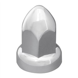 GG10274 - CR. PL. BULLET PUSH-ON NUT COVER 9/16"(H) FLANGE 33MMX2-5/8"