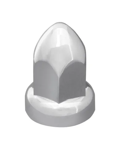 GG10274 - CR. PL. BULLET PUSH-ON NUT COVER 9/16"(H) FLANGE 33MMX2-5/8"