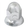 GG10279 - CR. STEEL PUSH-ON LUG NUT COVER W/FLANGE 33M/MX2-1/16"