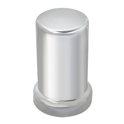 GG10282 - CR. PLASTIC TUBE PUSH-ON NUT CVR W/FLANGE 1-1/2"X3-3/8"