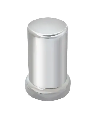 GG10282 - CR. PLASTIC TUBE PUSH-ON NUT CVR W/FLANGE 1-1/2"X3-3/8"