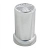 GG10283 - CR. PL. PIN WHEEL PUSH-ON NUT CVR W/FLANGE 1.5"X3-3/8"
