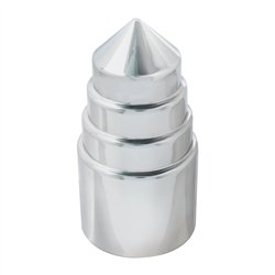 GG10286 - CR. PLASTIC TOWER PUSH-ON NUT CVR 1.5" X 4-3/16"
