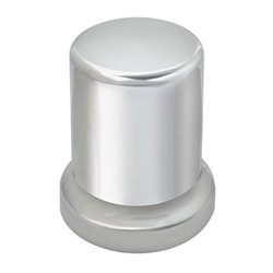 GG10287 - CR. PLASTIC TUBE PUSH-ON NUT CVR W/FLANGE 1.5"X2.5"