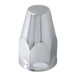 GG10326 - CR. PLASTIC CLASSIC SCREW-ON NUT CVR W/FLANGE 33MM X 3.25"