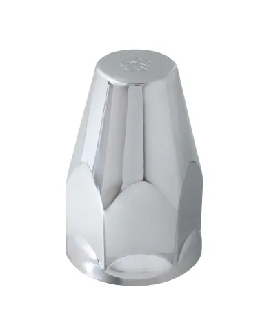 GG10326 - CR. PLASTIC CLASSIC SCREW-ON NUT CVR W/FLANGE 33MM X 3.25"