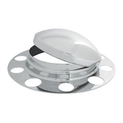 GG10521 - 3 PCS CR. FRONT AXLE COVER FOR ALUM. WHEEL