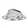 GG10522 - 3 PCS CR. FRONT AXLE COVER W/ HUBODOMETER FOR STEEL WHEEL