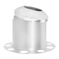 GG10550 - 3 PCS CR. REAR HUBDOMETER AXLE COVER FOR STEEL WHEEL