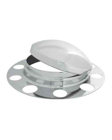 GG10652 - 3 PCS CR. FRONT AXLE COVER FOR UNI-MOUNT 10 HOLES WHEEL