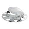 GG10652 - 3 PCS CR. FRONT AXLE COVER FOR UNI-MOUNT 10 HOLES WHEEL