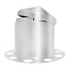 GG10811 - 3 PCS CR. REAR AXLE COVER W/ CONE CAP FOR ALUM. WHEEL