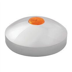 GG20200 - 7-1/4" I.D. CR. REAR HUB CAP W/AMBER REFLECTOR