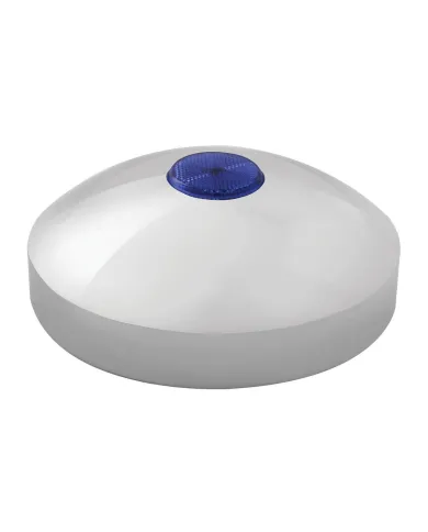 GG20201 - 7-1/4" I.D. CR. REAR HUB CAP W/BLUE REFLECTOR