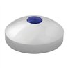 GG20201 - 7-1/4" I.D. CR. REAR HUB CAP W/BLUE REFLECTOR