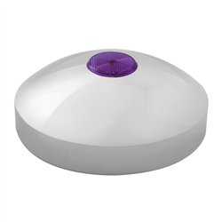 GG20203 - 7-1/4" I.D. CR. REAR HUB CAP W/PURPLE REFLECTOR