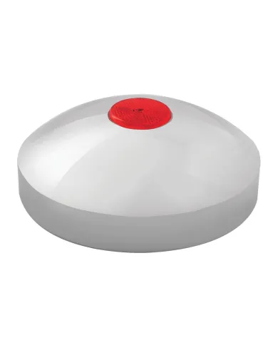 GG20204 - 7-1/4" I.D. CR. REAR HUB CAP W/RED REFLECTOR