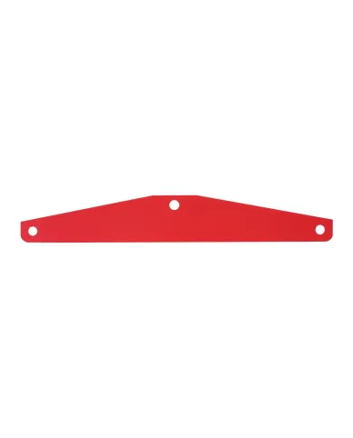 GG30040 - RED 24" X 4" PLASTIC BACKING SHEET INSERT