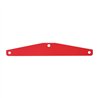 GG30040 - RED 24" X 4" PLASTIC BACKING SHEET INSERT