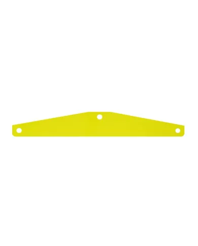 GG30041 - YELLOW 24" X 4" PLASTIC BACKING SHEET
