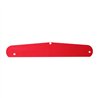 GG30062 - 24"X4" RED PLASTIC BACKING SHEET FOR FL BOTTOM PLATE