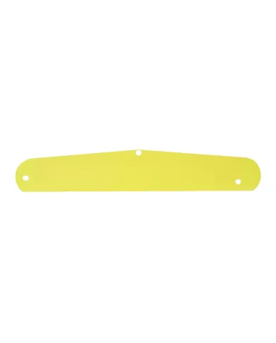 GG30063 - 24"X4" YELLOW PLASTIC BACKING SHEET FOR FL BOTTOM PLATE