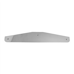GG30171 - S.S. 24" X 4" BOTTOM PLATE W/ 3 HOLES & HARDWARE