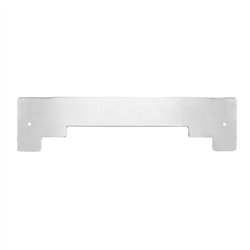 GG30181 - S.S. 24" X 6" STEP STYLE BOTTOM PLATE W/ 3 HOLES