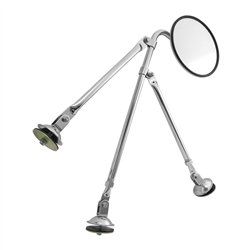 GG33322 - CR TRIPOD FENDER MOUNT BRACKET W/8" CONVEX MIRROR