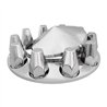GG40133 - CR. ABS FRONT CONE AXLE COVER W/PUSH-IN 33 M/M NUT COVER