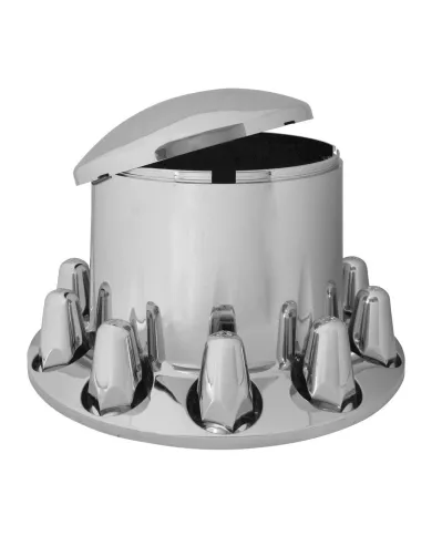 GG40140 - CR. ABS REAR AXLE COVER W/ PUSH-IN 1.5" NUT COVER