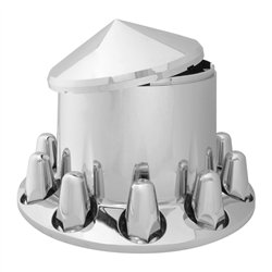 GG40142 - CR. ABS REAR CONE AXLE COVER W/PUSH-IN 1.5" NUT COVER