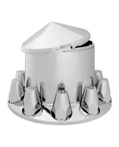 GG40143 - CR. ABS REAR CONE AXLE COVER W/PUSH-IN 33 M/M NUT COVER