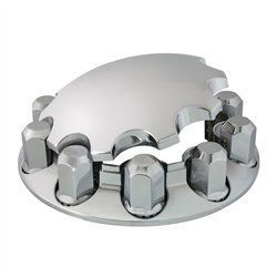 GG40181 - CR. ABS FRONT AXLE COVER STD HUB W/ HEX SCREW 33MM LOCK CVR