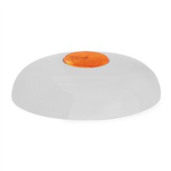 GG40560 - 5-1/2" - 6" CR. HORN COVER W/ AMBER REFLECTOR
