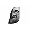 UP31263-Chrome Projection Headlight With White LED Light Bar For 2003-2017 Volvo VN/VNL - Driver
